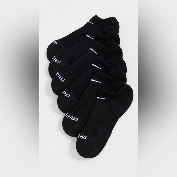 Nike dri-fit everyday plus cushioned no show socks 3 pack SX6889-010 - Picture 2 of 11